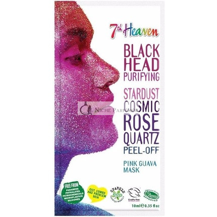 7th Heaven Stardust Cosmic Rose Quartz Easy Peel-Off Face Mask for Healthy Glowing Skin