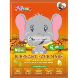   7th Heaven Born Free Elephant Face Mask Enriched with Ginkgo and Lotus Blossom