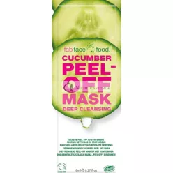 Fab Face Food Cucumber Peel-Off Mask Deep Cleansing 8ml