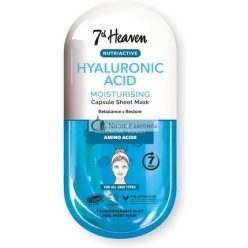   7th Heaven Hyaluronic Acid Nutriactive Moisturising Sheet Mask Enriched with Amino Acids to Rebalance and Restore Skin