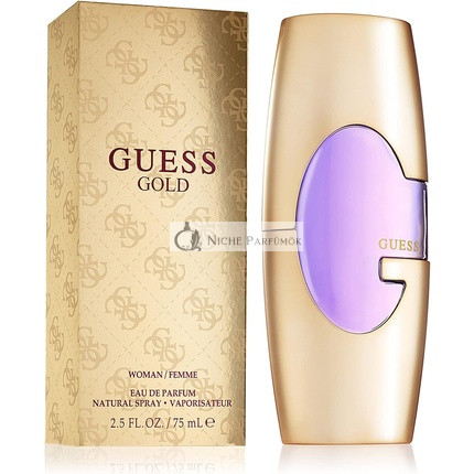 Guess Gold Eau De Parfum Natural Spray 2.5 FL.Oz/75ml