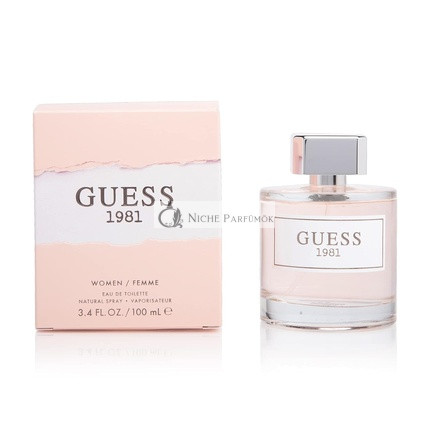 Guess 1981 Eau De Toilette Perfume Spray for Women 3.4 Fl Oz