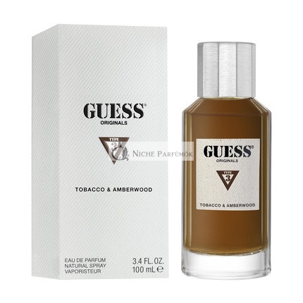 GUESS Originals Type 3 Tobacco & Amberwood Eau de Parfum Perfume Spray 3.4 Fl. Oz.