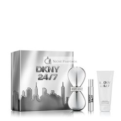 DKNY 24/7 Eau De Parfum 3 Piece Gift Set with Body Lotion
