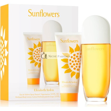 Elizabeth Arden Sunflowers Set 100 ml Eau de Toilette + 100 ml Bodylotion