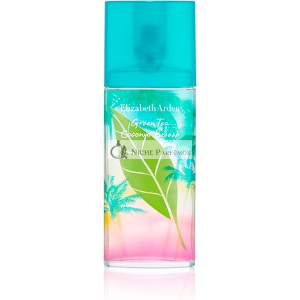 Elizabeth Arden Green Tea Coconut Breeze Eau de Toilette Spray 100ml Citrus Floral Fruity Fragrance Luxury Perfume for Women