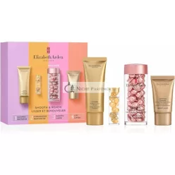   Elizabeth Arden SMOOTH & RENEW Retinol Ceramide Capsules Anti-Aging Skincare for Smoothing Fine Lines & Wrinkles Luxury Gifting for Women