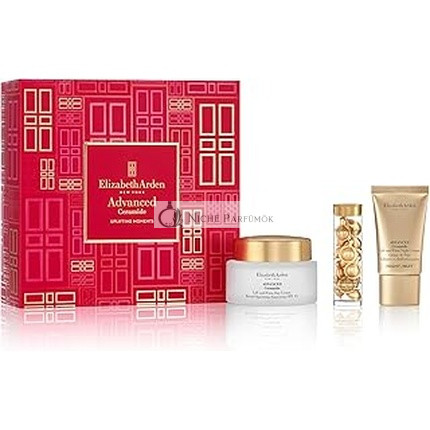 Elizabeth Arden Ceramide Lift And Firm Cream Youth Restoring Set 3 Pieces 100 Ml