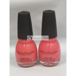   Sinful Colors Professional Nail Polish Color 152 Cream Pink 0.5 oz