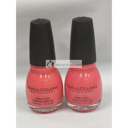 Sinful Colors Professional Nail Polish Color 152 Cream Pink 0.5 oz