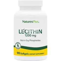 NaturesPlus Lecithin 1,200mg 90 Softgels