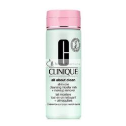   Clinique All About Clean All-In-One Cleansing Micellar Milk and Makeup for Combination to Oily Skin Women 6.7 oz