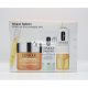 Clinique 3-Pc. Fatigue Fighters Set - Age Multi-Correcting Cream 50ml + Cleansing & Exfoliating Gel 30ml + Daily Booster  8.5ml