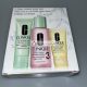 Clinique 3 Step Skincare System Travel Size Set Type 2 Combination/Oily