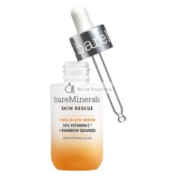   bareMinerals Skin Rescue Face Serum Improve Skin Condition in 1 Week Vegan 1 Fl Oz Pure Glow Brightening
