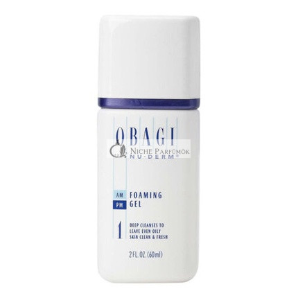 Obagi Nu-Derm Foaming Gel 2 fl oz 60ml Facial Cleanser