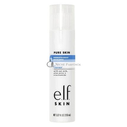 e.l.f. Pure Skin Toner Gentle Soothing and Exfoliating Daily Toner 6oz