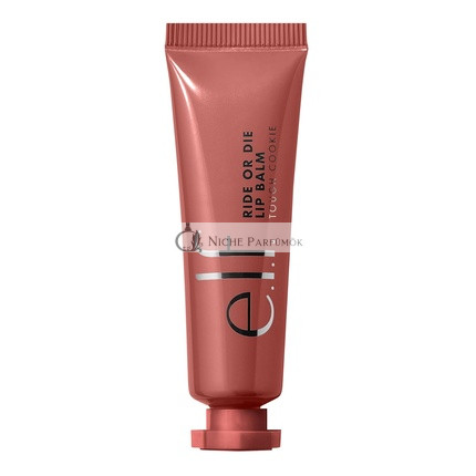 e.l.f. Ride Or Die Lip Balm Ultra-Hydrating Tinted Lip Balm Infused with Jojoba Oil Sheer Finish Tough Cookie 0.42 Oz