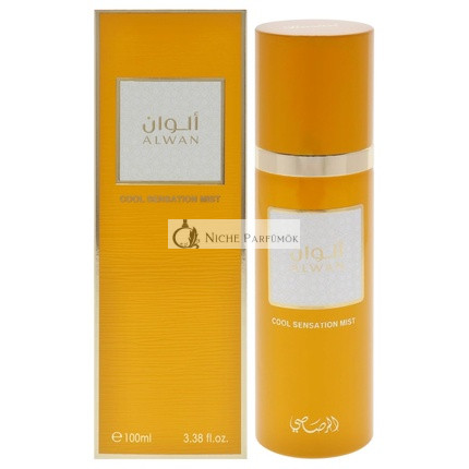 Rasasi Alwan Cool Sensation Mist for Unisex 3.38 Oz