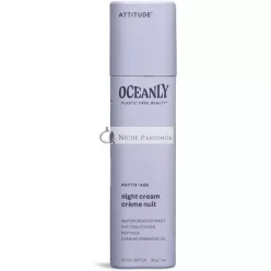   ATTITUDE Oceanly Night Cream Stick EWG Verified Plant and Mineral-Based Ingredients Vegan Skin Care Products PHYTO AGE Unscented 30 grams