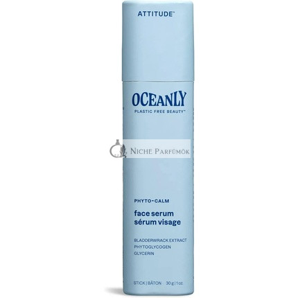 ATTITUDE Oceanly Face Serum Stick EWG Verified Plant and Mineral-Based Ingredients Vegan Skin Care Products PHYTO CALM Unscented 30 grams