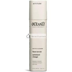   ATTITUDE Oceanly Face Scrub Stick EWG Verified Plastic-free Plant and Mineral-Based Ingredients Vegan and Cruelty-free Beauty Products PHYTO CLEANSE Unscented 30 grams