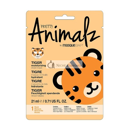 Pretty Animalz Tiger Sheet Mask