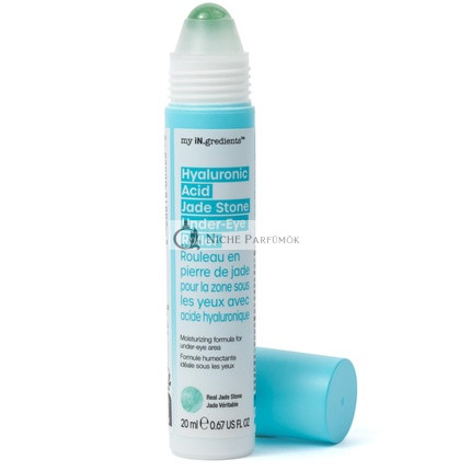 Masque Bar My Ingredients Hydrating Under Eye Serum with 360° Jade Stone Roller Niacinamide & Hyaluronic Acid 20ml