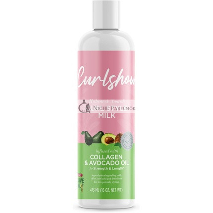 ORS Olive Oil Curlshow Curl Style Milk Infused with Collagen and Avocado Oil 16.0 oz