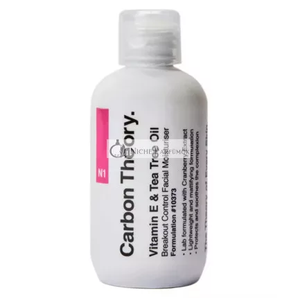 Carbon Theory Vitamin E & Tea Tree Oil Breakout Control Face Moisturizer New