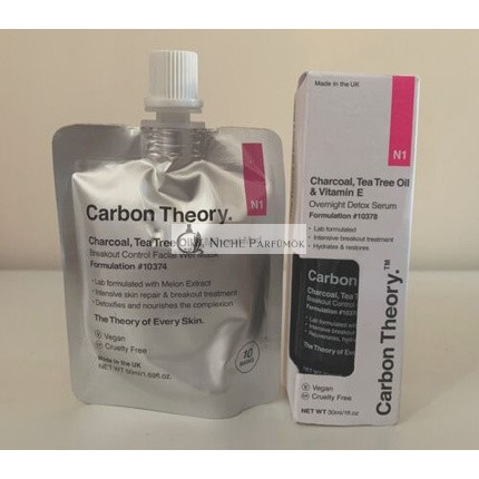 Carbon Theory Skincare Face Mask and Serum Christmas Gifts Stocking Filler New