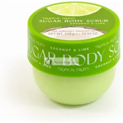   Tropical Fruits Gentle Exfoliating Sugar Body Scrub Coconut and Lime 310g