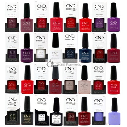 CND Shellac Nail Gel Polish UV Colours Base Duraforce Xpress5 Top Coat 7.3ml