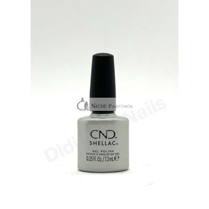 CND Shellac UV Gel Polish 0.25oz Silver VIP