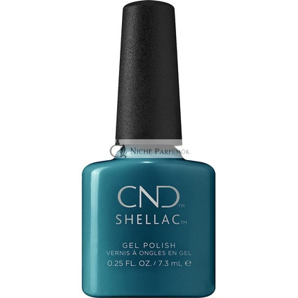 CND Shellac Teal Time Black Black 7ml