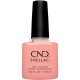 CND Shellac UV Nail Polish Sunrise Energy semi-transparent for Jelly Effect No. 467 Apricot Original CND UV Polish Nail Design Gleam & Glow Collection