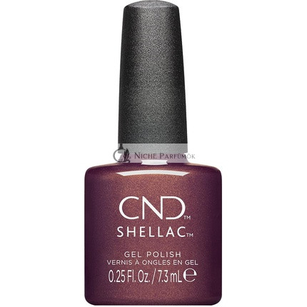 CND Shellac UV Nail Polish Purplexity No. 474 Violet with Shimmer