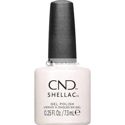 CND Shellac UV Nail Polish Winter Warrior No. 479 White Glitter