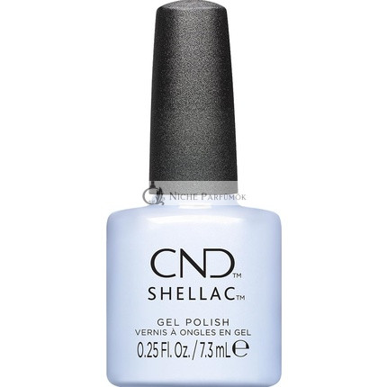 CND Shellac UV Nail Polish Fantasy Realm No. 481 Light Blue Metallic