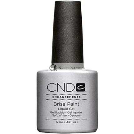 CND Brisa Paints Soft White Opaque 0.43oz 12mL