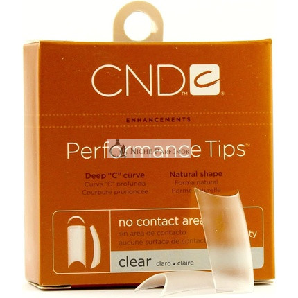 CND Brisa Sculpting Gel Performance Clear Tips No. 10