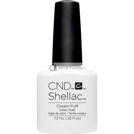 New CND Creative Shellac UV3 Power Polish Cream Puff 7.3ml