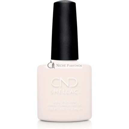 CND Shellac Gel Nail Polish Long-Lasting Nail Paint Color with Curve-Hugging Brush White 0.25 fl oz