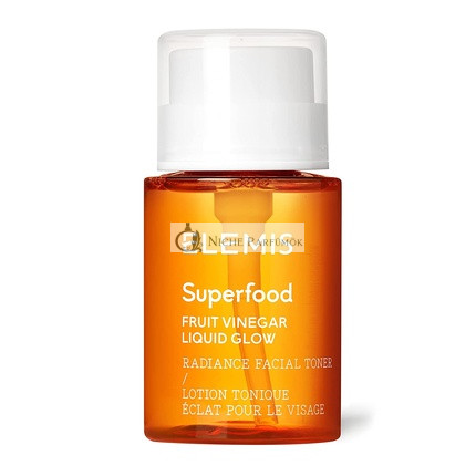 Elemis Superfood Fruit Vinegar Liquid Glow AHA Face Toner with Prebiotics 145ml