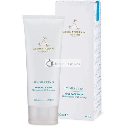 Aromatherapy Associates Hydrating Rose Face Mask with Aloe Vera, Sodium Hyaluronate and Rose Water 100ml