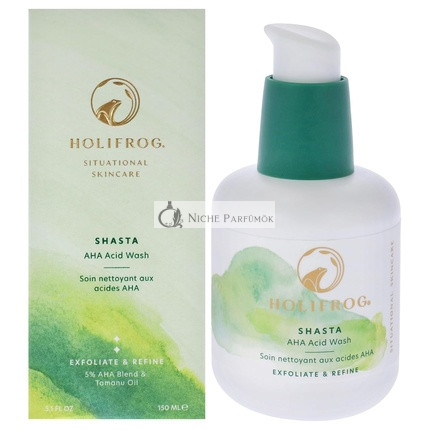 Shasta AHA Acid Wash by HoliFrog for Women 5.1oz Cleanser