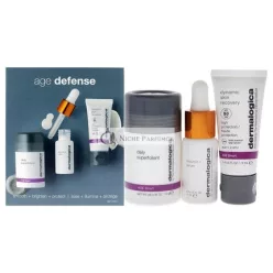   Dermalogica Age Defense Skin Kit. Daily Superfoliant 14g, Biolumin-C Serum 10ml and Dynamic Skin Recovery SPF50 12ml