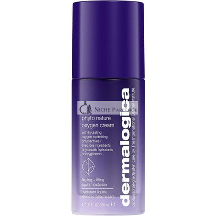 Dermalogica Phyto Nature Oxygen Cream 50ml - Firms, Lifts & Plumps Lightweight Daily Moisturizer Revitalizes Aging Skin Hydrates & Energizes for a Youthful Glow All Skin Types