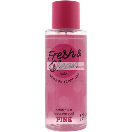 Victoria's Secret Clear Secret Pink Body Mist Fresh & Clean 250ml