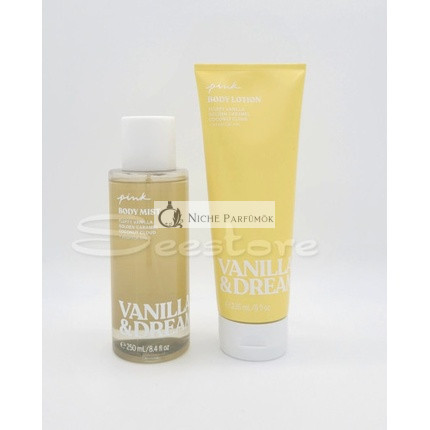 Victoria's Secret Pink Vanilla Dreamy Body Mist and Body Lotion